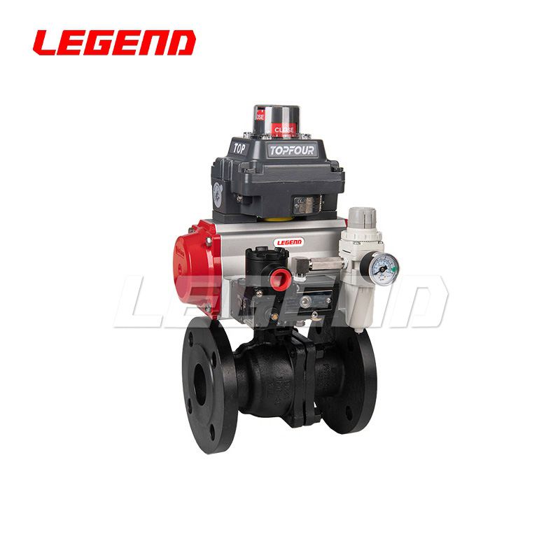 氣動(dòng)法蘭碳鋼球閥（防爆附件）