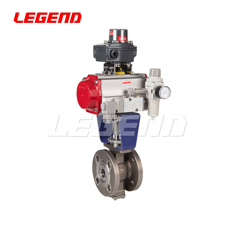 氣動(dòng)調(diào)解V型球閥