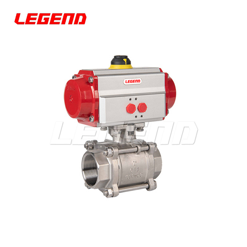 氣動(dòng)三片式內(nèi)螺紋球閥