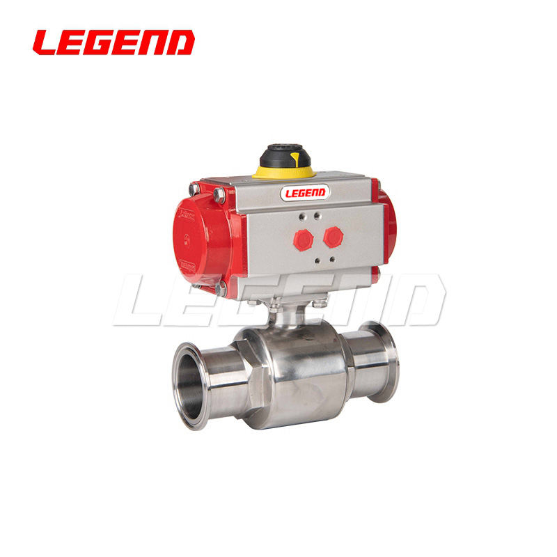 氣動(dòng)衛(wèi)生級(jí)卡箍球閥