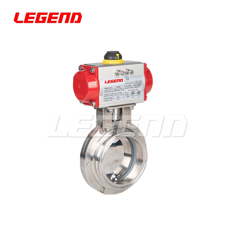 氣動衛(wèi)生級卡箍蝶閥