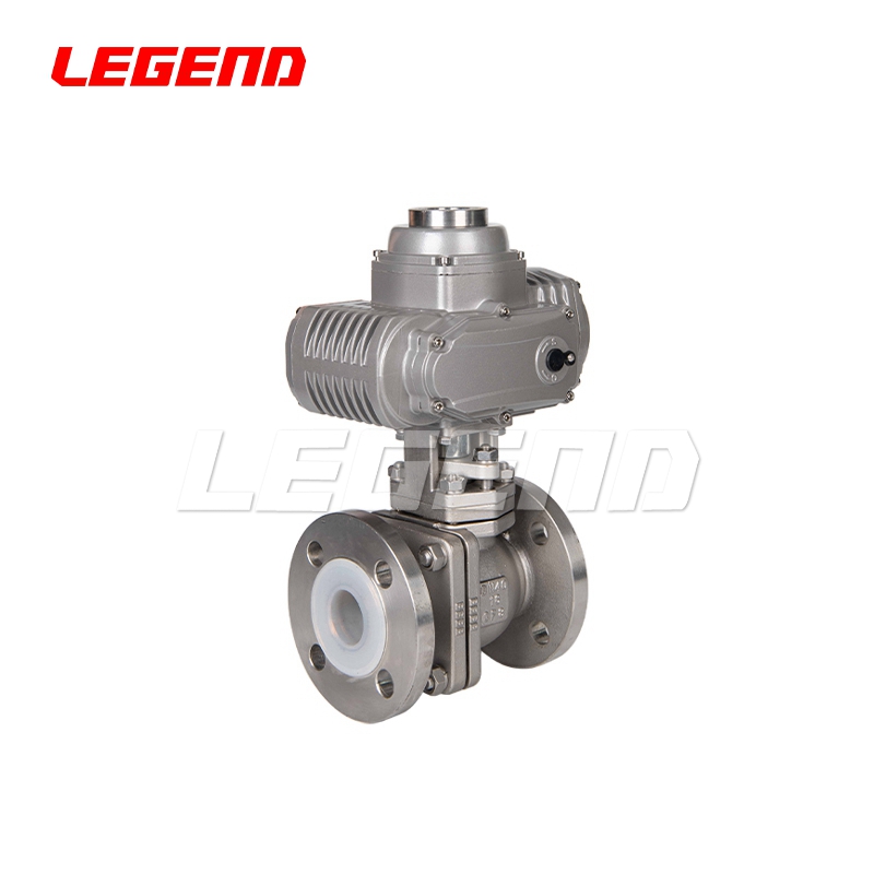精小型電動(dòng)防爆襯氟球閥