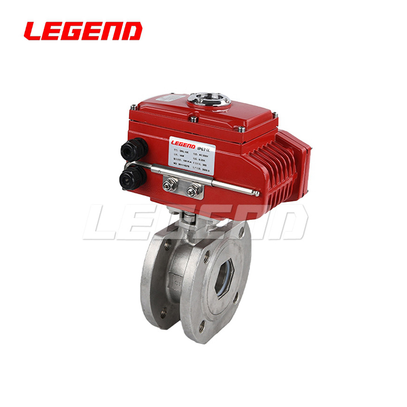 電動(dòng)對(duì)夾式球閥