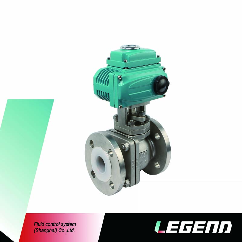 電動(dòng)不銹鋼襯氟球閥