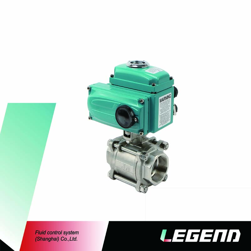 電動(dòng)三片式內(nèi)螺紋球閥