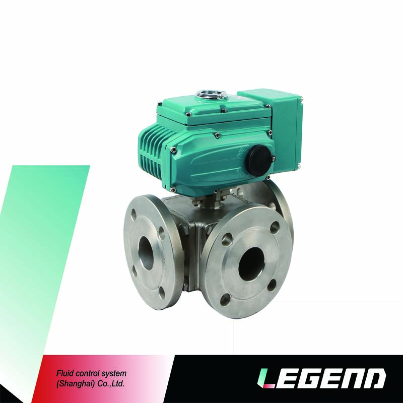 電動(dòng)三通不銹鋼球閥