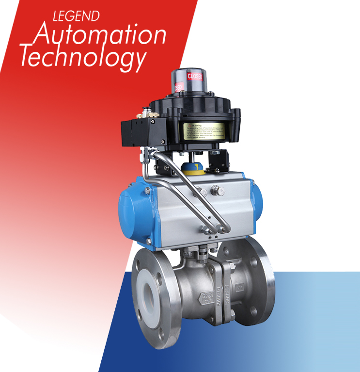 鍛鋼法蘭襯氟氣動球閥 鍛鋼法蘭襯氟氣動球閥