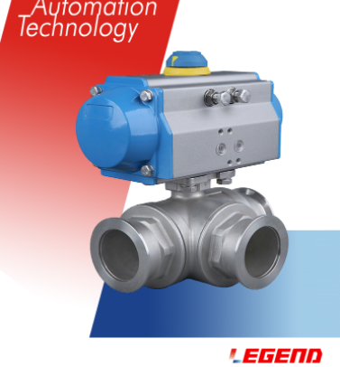 氣動三通球閥 氣動三通球閥